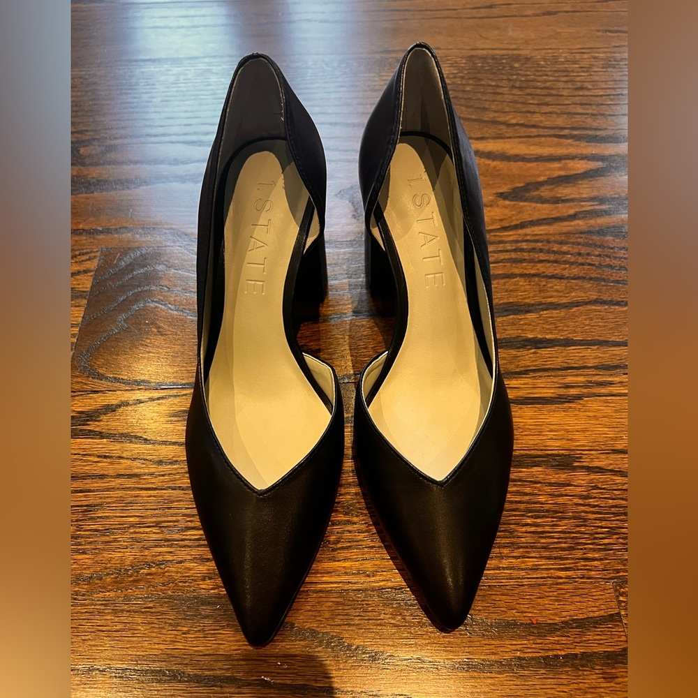Black Block Heels